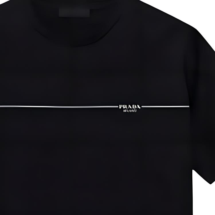 PRADA T Shirts Men Black - POIZON
