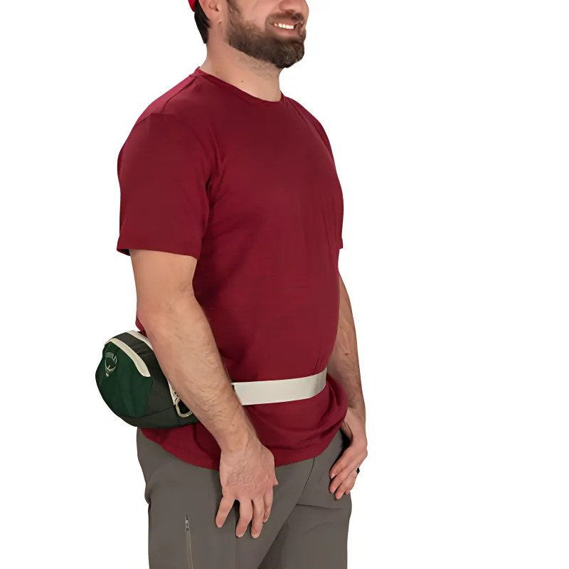 OSPREY Recycled Material One Shoulder Crossbody Fanny Pack Regular Unisex Jasper-3