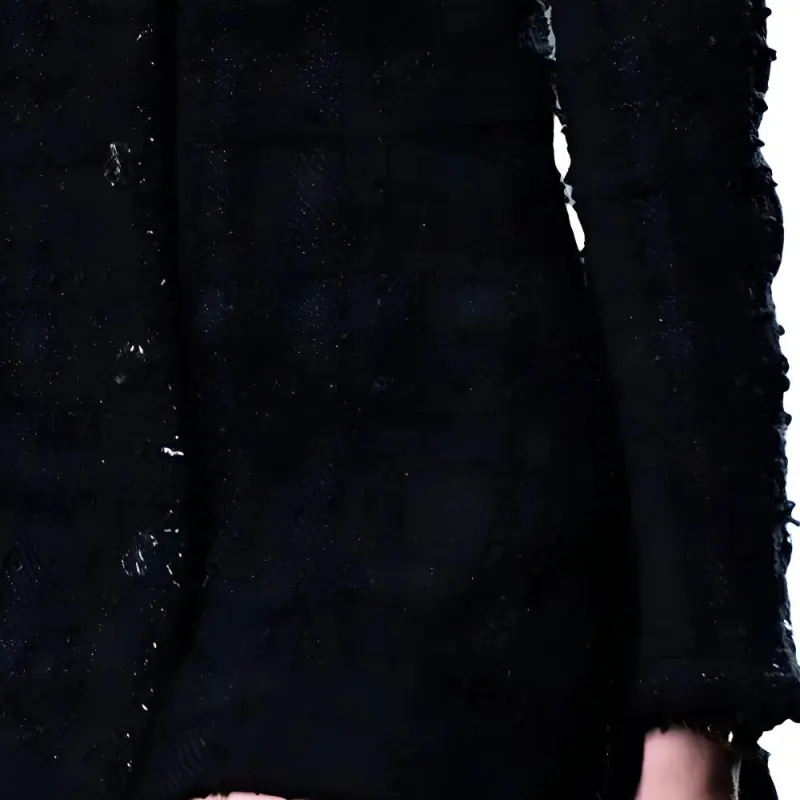 CHANEL Jackets Women's Black-3