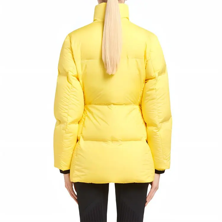 PRADA Puffer Jacket Women's Yellow-2