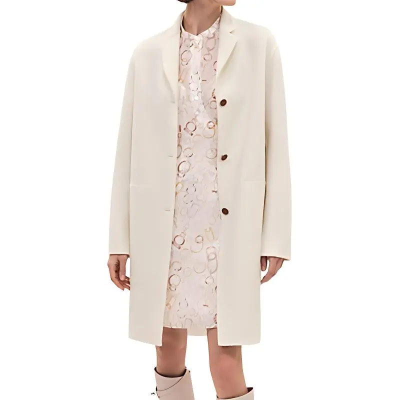 HERMES Velvet Jackets Women's White-2