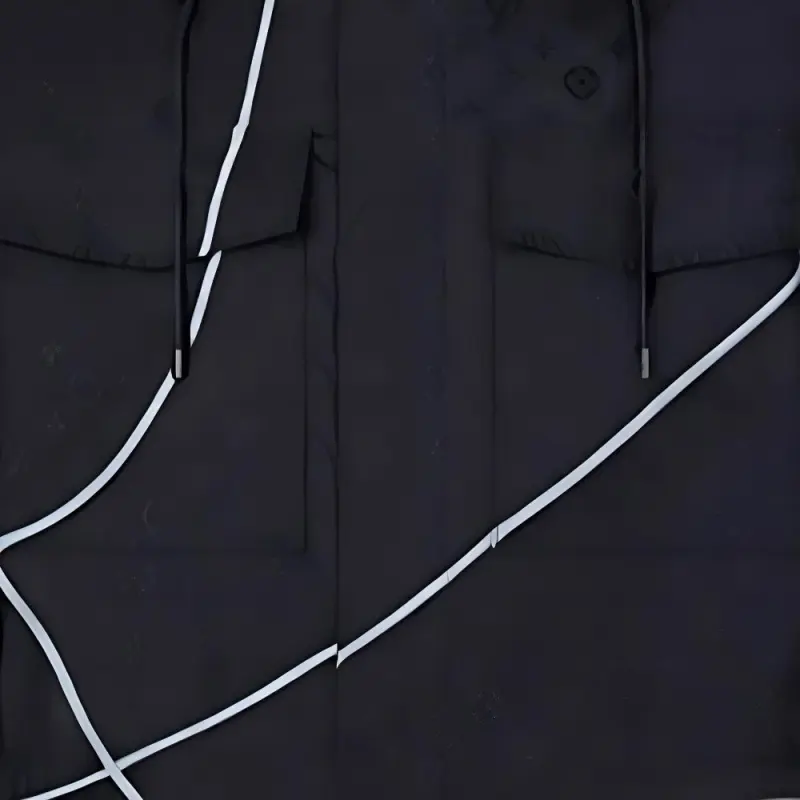 LOUIS VUITTON x NBA New Quarterly Products Of LV Windbreaker Jacket Men's Black-4