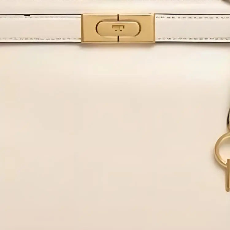 TORY BURCH Cow Leather Handbag, Shoulder Bag Trumpets Women's White-3