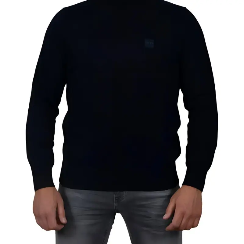 HUGO BOSS FW24 Sweater Regular Fit Men's Dark Blue-2
