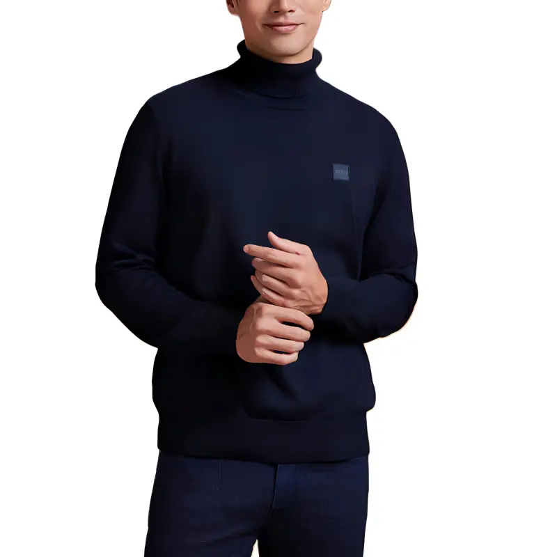 HUGO BOSS FW24 Sweater Regular Fit Men's Dark Blue-1
