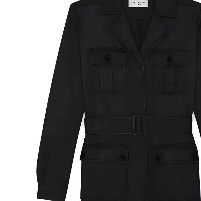 SAINT LAURENT SS22 Jackets & Coats Women's Black-5