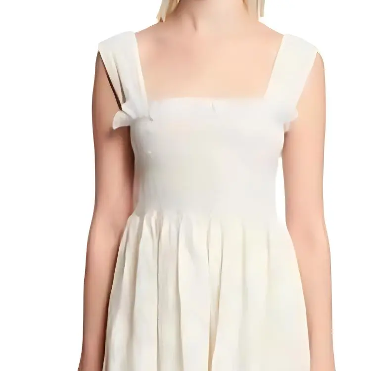 GUCCI Ruffled Hem Slip Dress-3