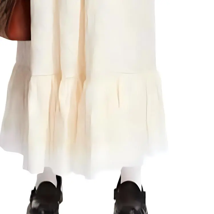 GUCCI Ruffled Hem Slip Dress-6