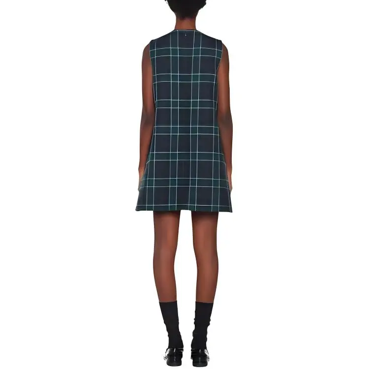 MIU MIU Sleeveless Dress Women's Green-3