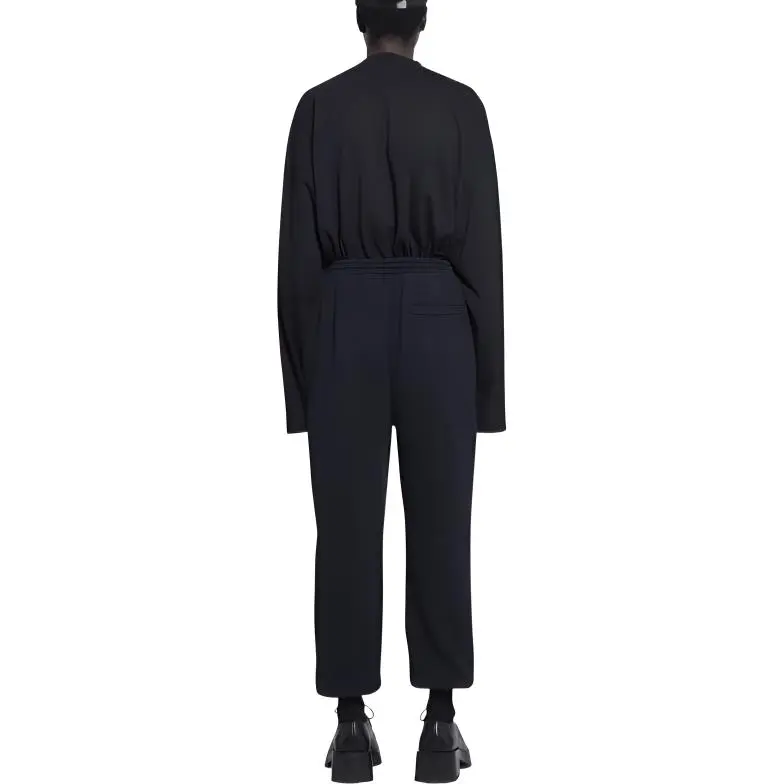 Balenciaga Knitted Sweatpants Men Black-3