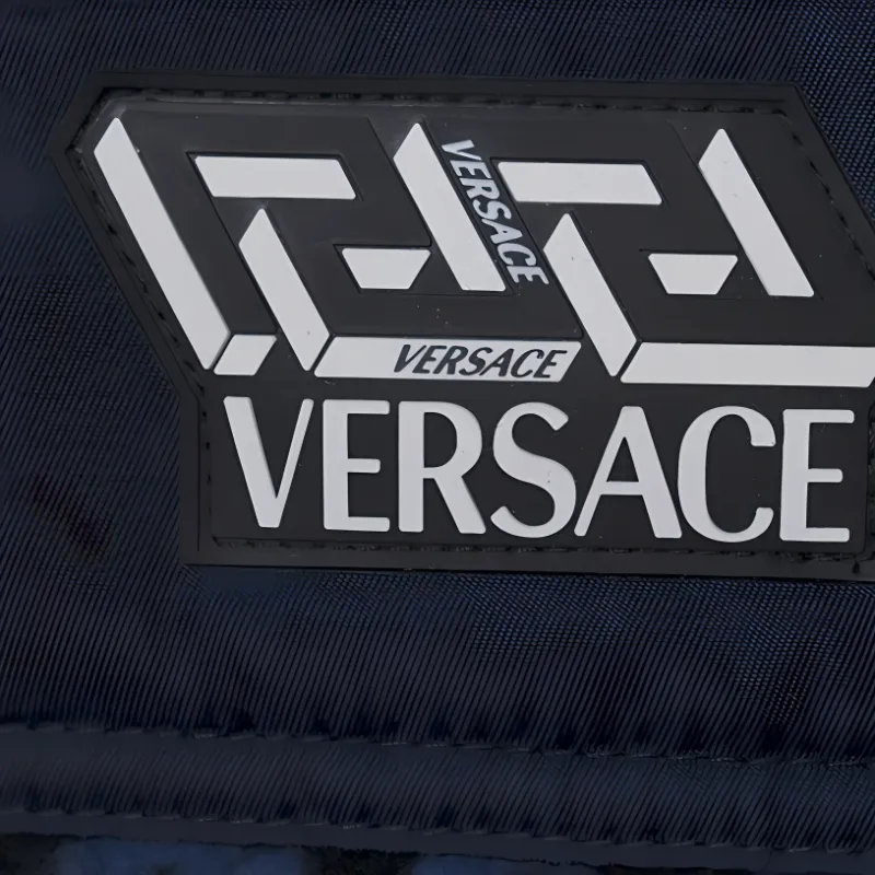 VERSACE Jackets Men Blue-5