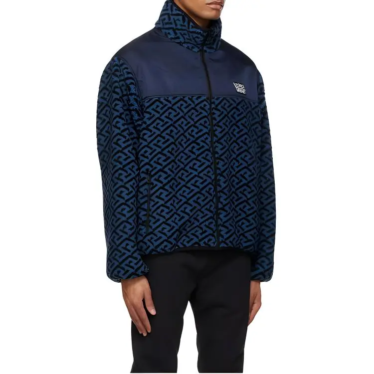 VERSACE Jackets Men Blue-3