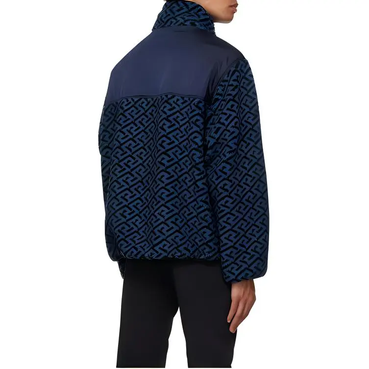 VERSACE Jackets Men Blue-4