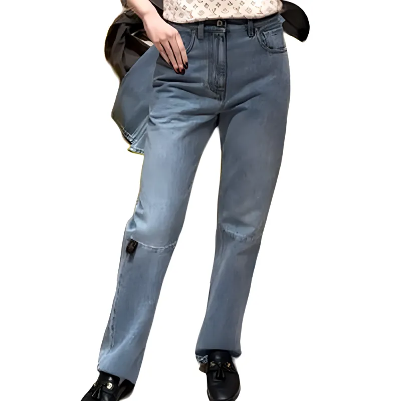 Lv Straight Cut Carpenter Jeans-3