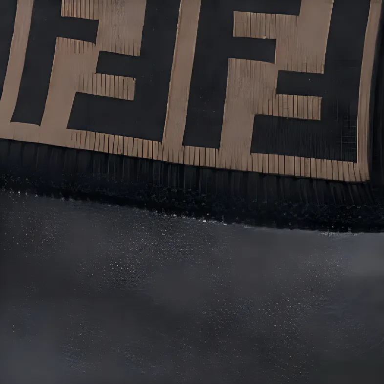 FENDI Ff Logo Ribbed Waistband Leggings-5