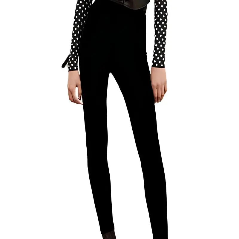 SAINT LAURENT FW21 Leggings Women's Black-5