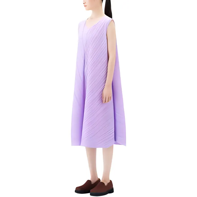 PLEATS PLEASE ISSEY MIYAKE Mellow Pleats Dress-4