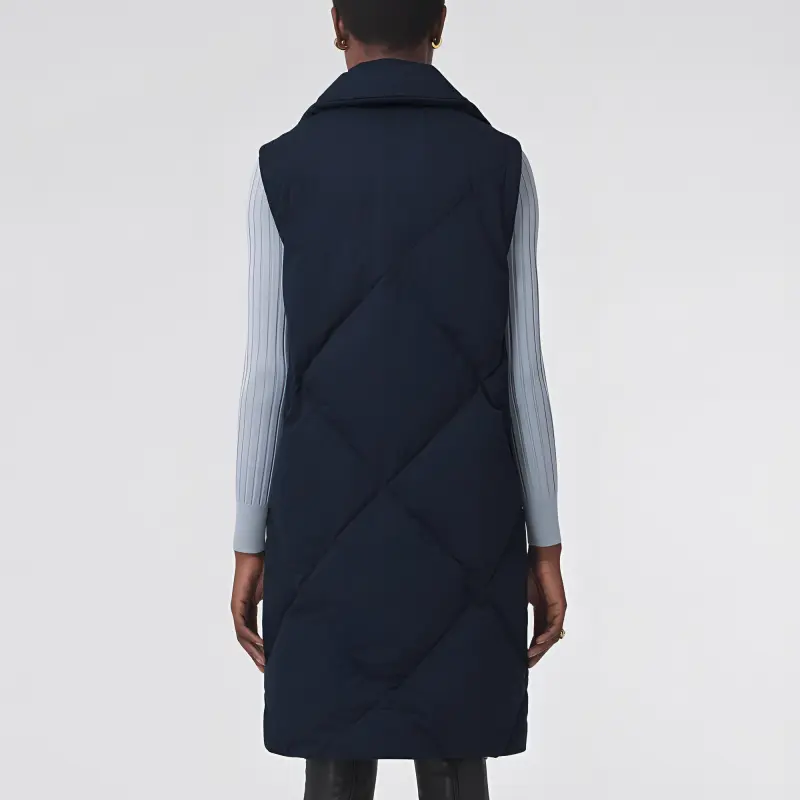 Burberry Vests Women's Midnight Blue-4