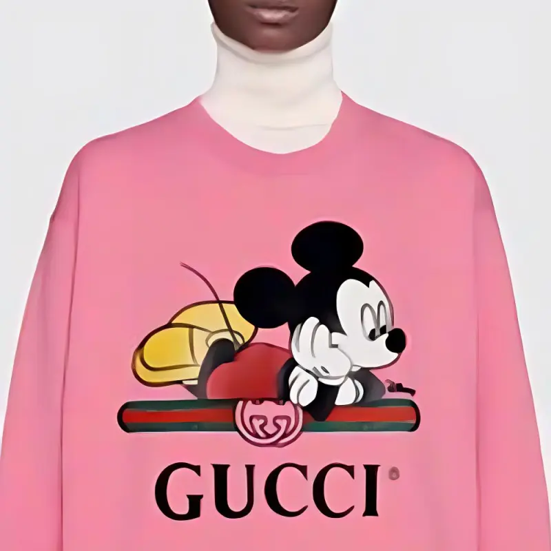 GUCCI x Disney Sweatshirt Women's Pink-3