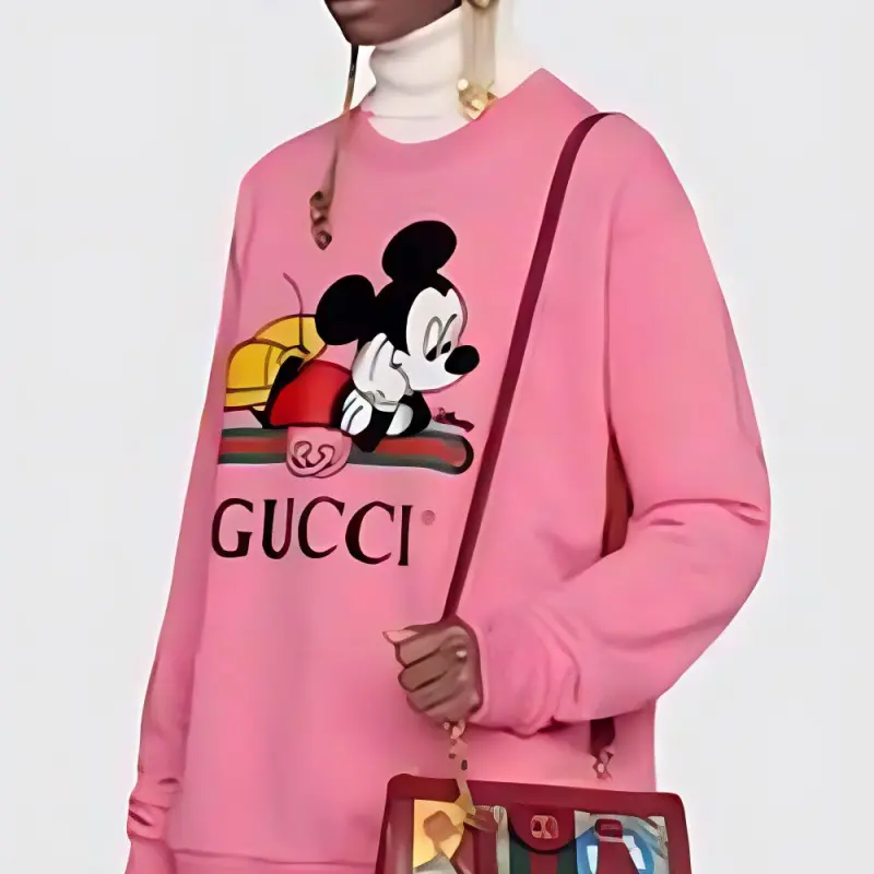 GUCCI x Disney Sweatshirt Women's Pink-4