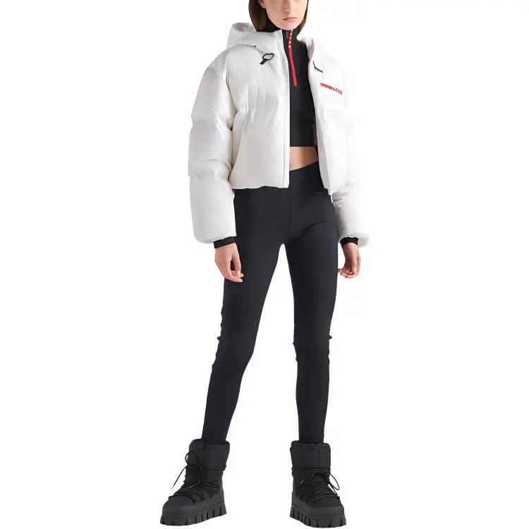 PRADA SS23 Jackets Coats Women's White-1
