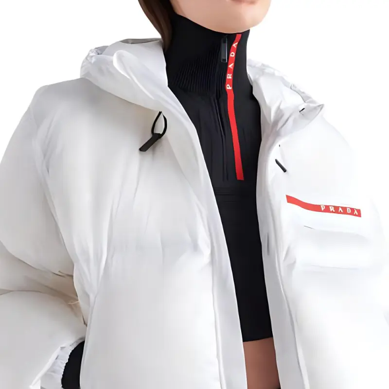 PRADA SS23 Jackets Coats Women's White-5