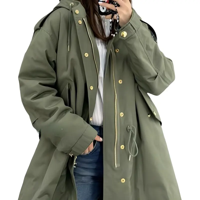 CELINE FW23 Puffer Jacket Women's Army Green-3