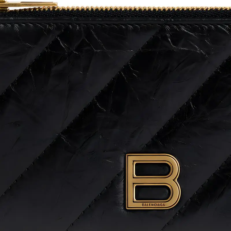 Balenciaga Crush Long Coin And Card Holder-3
