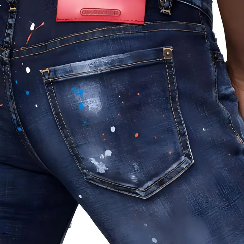 DSQUARED 2 Paint-splatter Effect Jeans-4