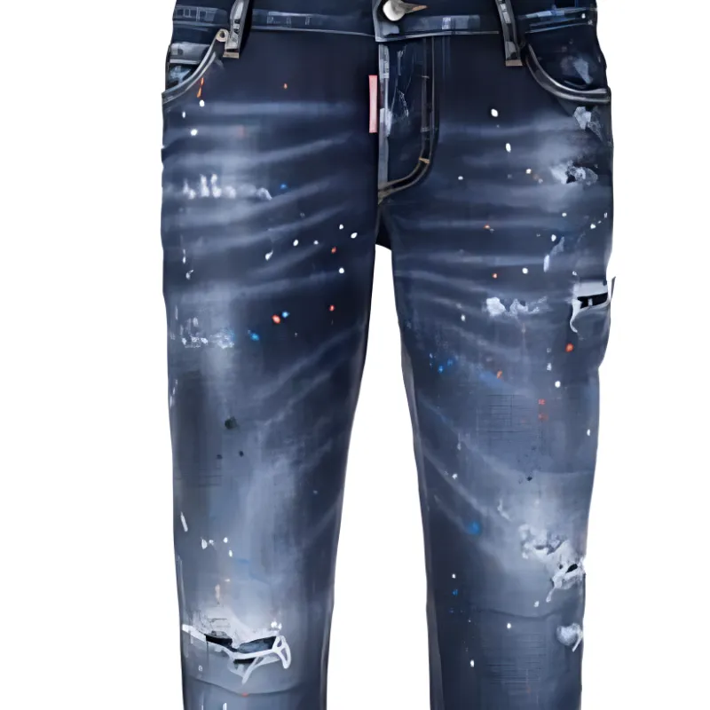 DSQUARED 2 Paint-splatter Effect Jeans-5