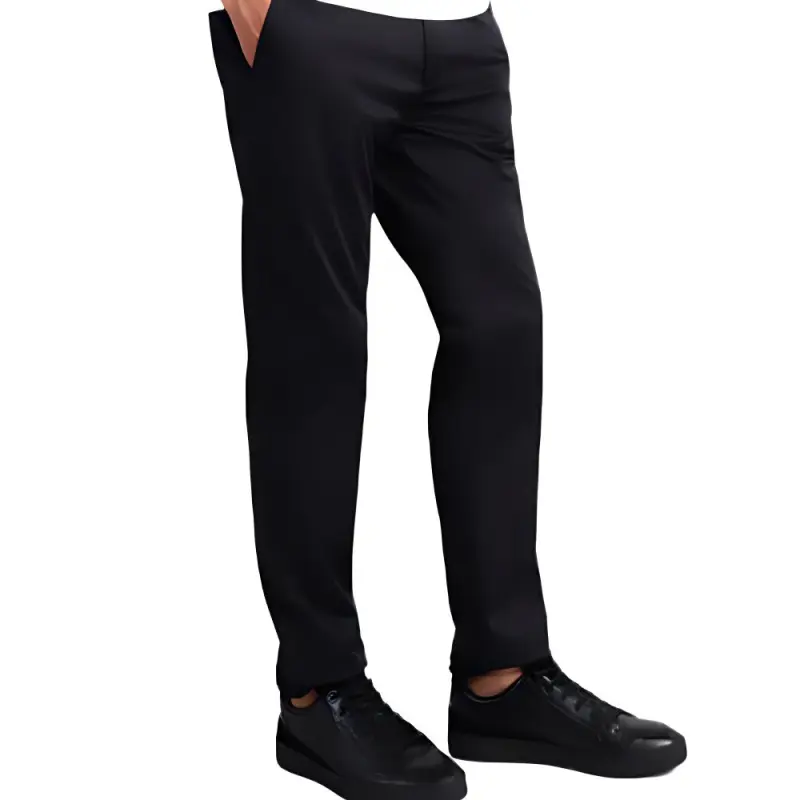 EMPORIO ARMANI Straight Leg Slim Cut Tailored Trousers-2