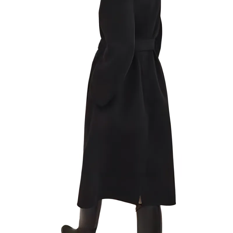 HERMES SS23 Coats Women's Black-4