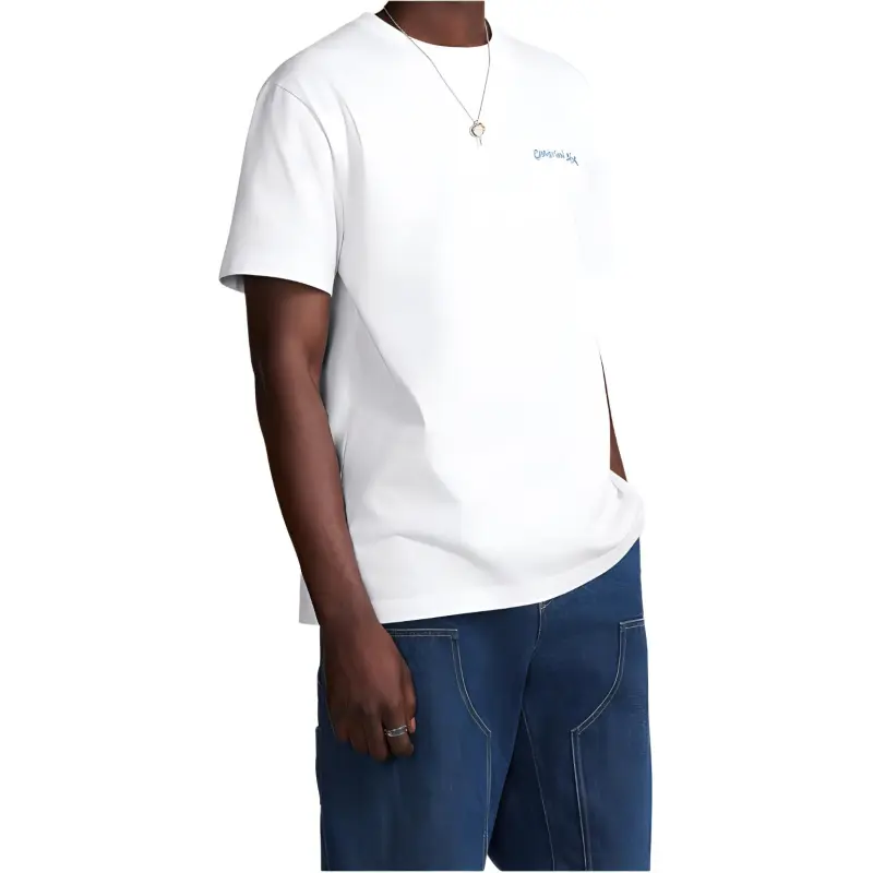 DIOR T Shirts Men White-4