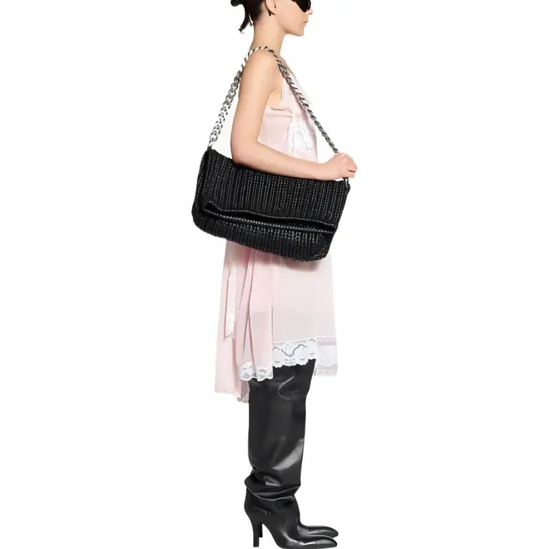 Balenciaga FW22 Sleeveless Dress Regular Fit Women's Light Pink-2