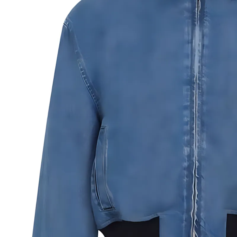 MIU MIU Zipped Denim Jacket-2