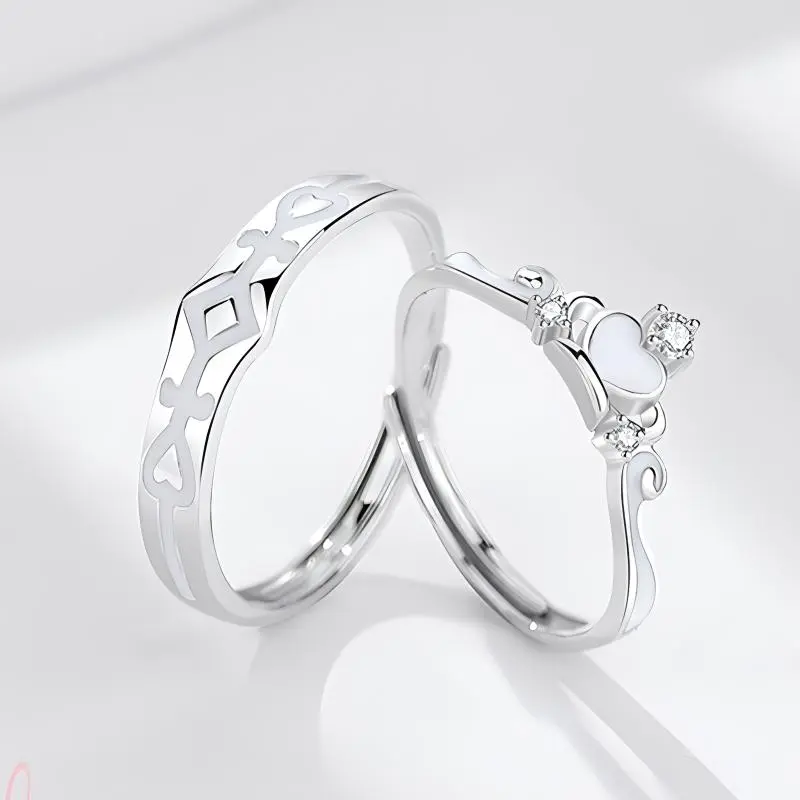 VANA 925 Sterling Silver Rings Unisex-4