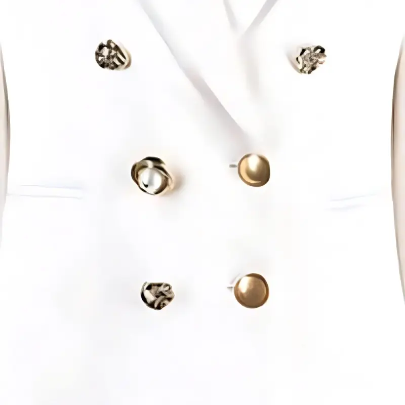 PINKO SS22 Business Suit Women's White-4