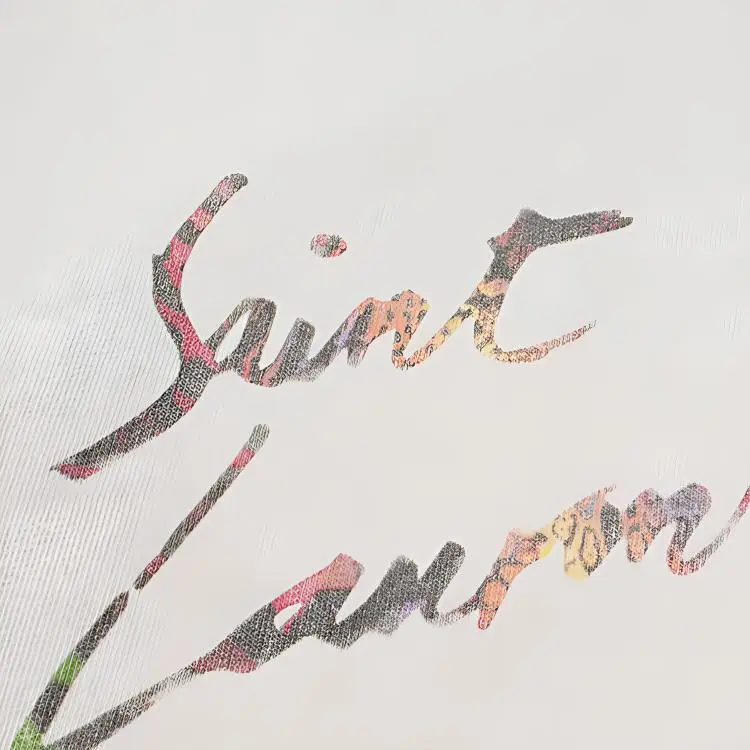 SAINT LAURENT SS23 Sweatshirt Men's White-3