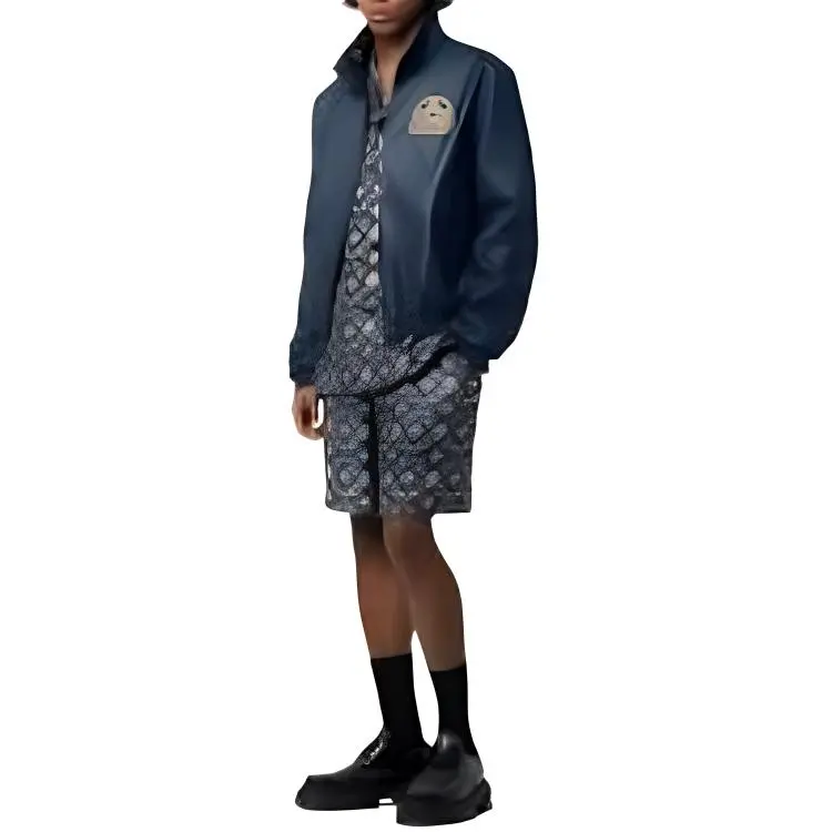 LOUIS VUITTON Monogram Reversible Leather Mix Blouson-3