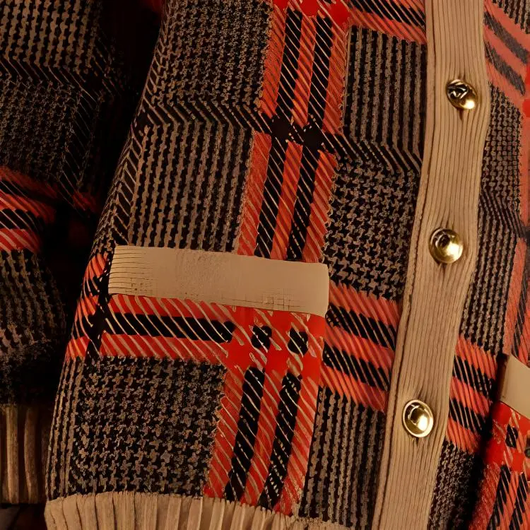 GUCCI Reversible Wool Cardigan-5