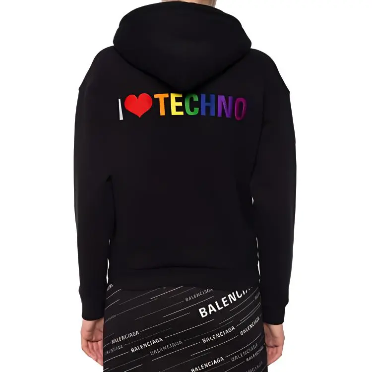 Balenciaga Sweatshirts Women's Black-2