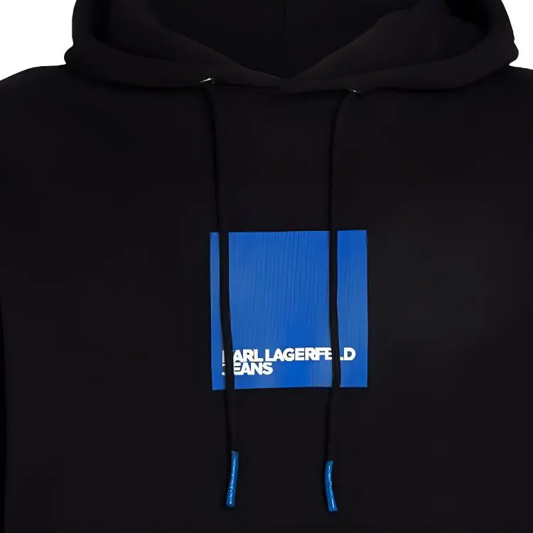 KARL LAGERFELD / Karl Lagerfeld Jeans Archive Logo-print Hoodie-4