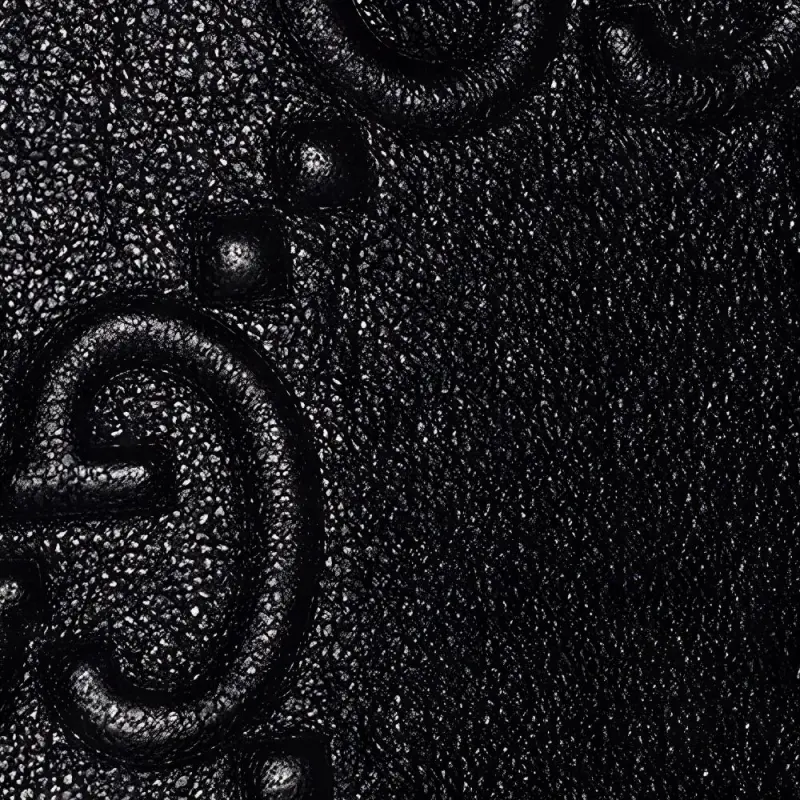 GUCCI Leather Jackets Women's Black-4