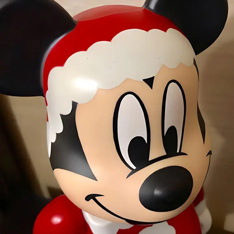 BE@RBRICK X Mickey Mouse Santa Ver. Red-3