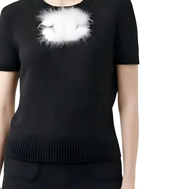 CHANEL FW23 Knitwear Women's Black-4