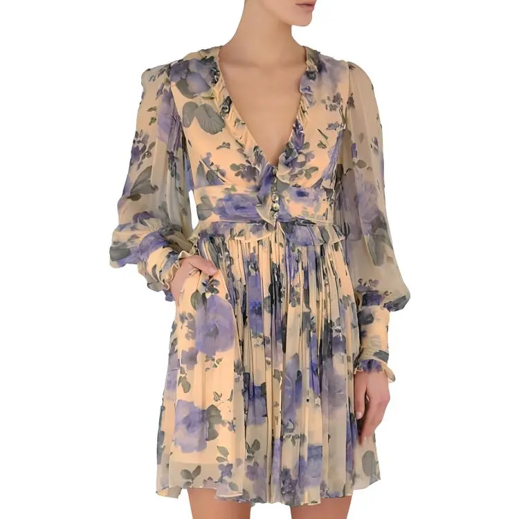 Zimmermann Lyrical Ruffled Mini Dress-3