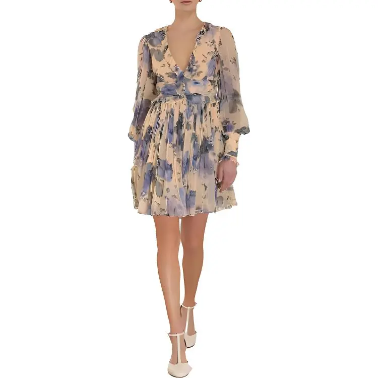 Zimmermann Lyrical Ruffled Mini Dress-1