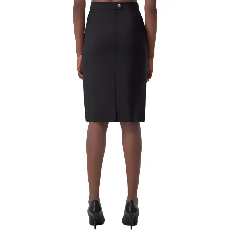 Burberry FW22 Casual Short Skirts Women's Black-4