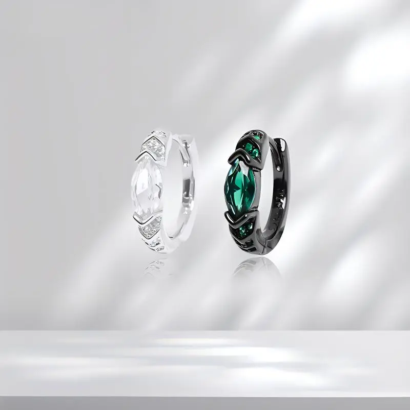 LUCA S999 Fine Silver Earrings Unisex-3