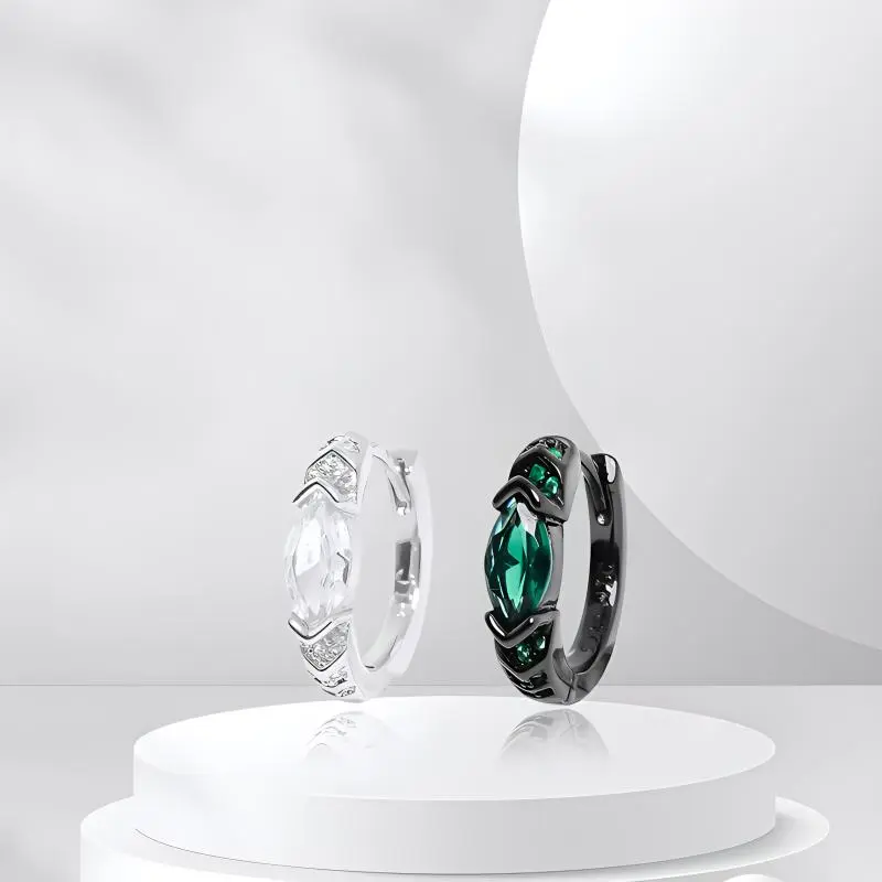 LUCA S999 Fine Silver Earrings Unisex-4